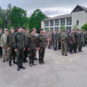 Школьники Радищевского района прошли военные сборы