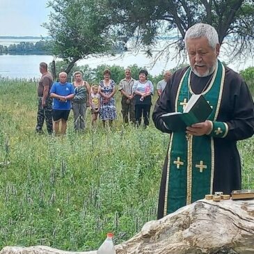 На месте разрушенной церкви